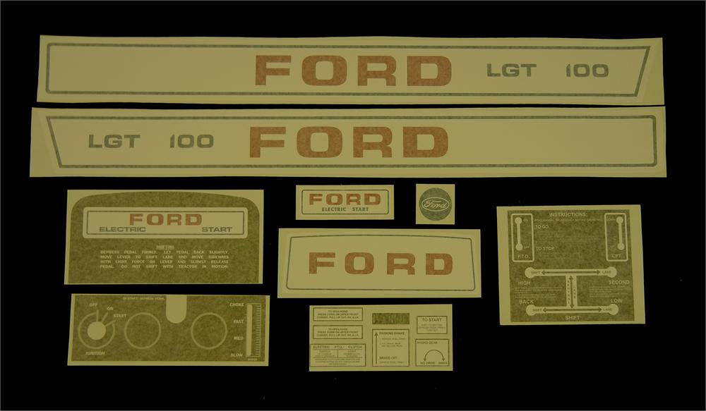Ford decals