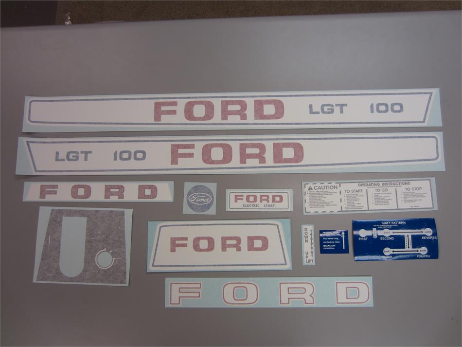 Ford decals