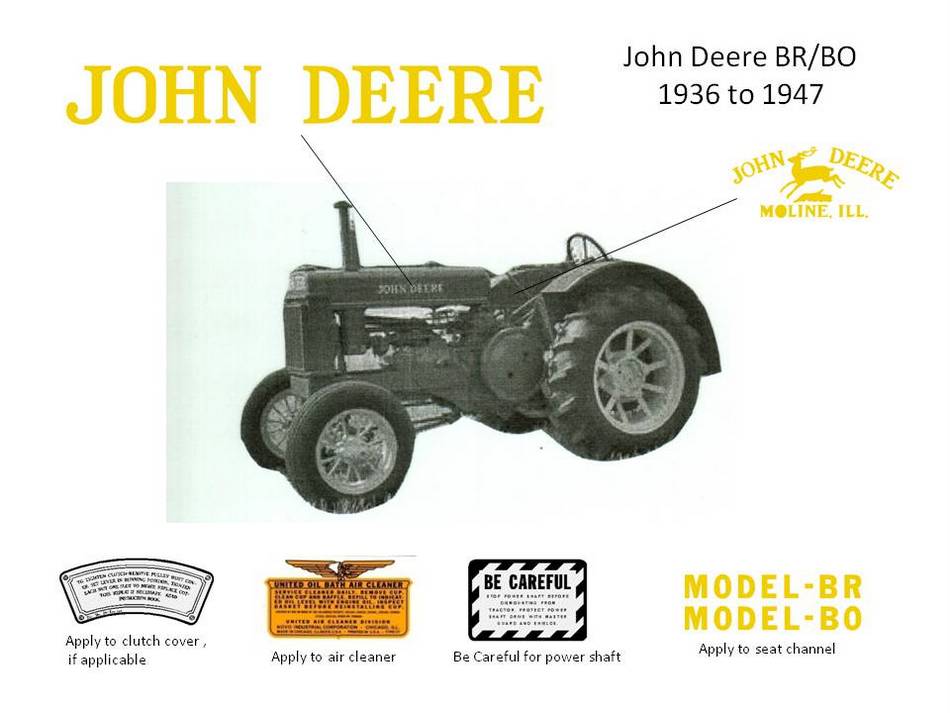 John Deere BO unstyled 19231938
